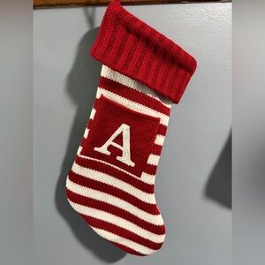 Wondershop Red and White Striped Christmas Stocking